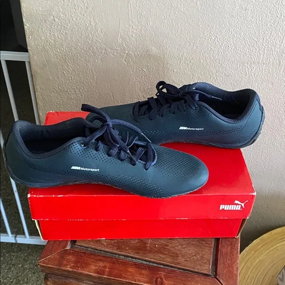 Puma BMW Dark Blue Sneakers - Picture 3 of 10